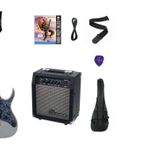 Strauss ESH-22 MS ELEKTRO GİTAR HSS - METALİK GRİ SET (ANFİ-SOFTCASE-ASKI-TEL-KABLO-PENA)
