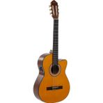 Strauss STN-123CE Elektro Klasik Gitar Ladin Maun