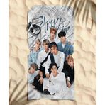 Stray Kids Temalı Plaj Havlusu Çok Renkli