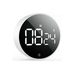 Streak Ev Mutfak Manyetik Zamanlayıcı LED Sesli Dijital Yemek Ders Geri Sayım Mıknatıslı Mini Kronometre