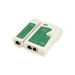 Streak RJ45 / RJ11 Tester Adsl Kablo Test Cihazı Aleti HD251 - Beyaz - Yeşil