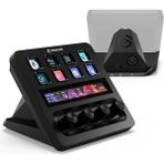 Stream Deck + Xlr – Ses Mikseri ve Denetleyici, Arka Xlr'den Usb'ye Mikrofon Arayüzü, Podcasting, Yayın, Içerik Oluşturucular, Kadranlar ve