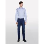 Streç Pamuklu Taş Yıkama Orta Bel Slim Fit Denim Pantolon Erkek Buz Mavisi Denim Pantolon - 325P4tayse02j