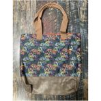 Street Bag Etnik Otantik Bohem Omuz Çantası Kol Çantası Plaj Çantası Günlük Kullanım - Pembe - Mavi