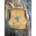 Street Bag Koala Nakışlı Etnik Otantik Bohem Sırt Çantası Günlük Seyahat Kullanım - Hardal
