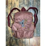 Street Bag Koala Nakışlı Etnik Otantik Bohem Sırt Çantası Günlük Seyahat Kullanım - Renkli