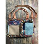 Street Bag Pechwork Etnik Otantik Bohem Omuz Çantası El Çantası Günlük Kullanım Seyehat Kullanım - Renkli