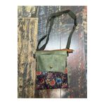 Street Bag Şiraz Etnik Otantik Bohem Desenli Omuz Çantası Su Geçirmez Seyahat Günlük Kullanım Çanta