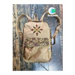 Street Bag Su Geçirmez Nubi Etnik Otantik Bohem Nakışlı Desenli Sırt Çantası Günlük Seyahat Kullanım