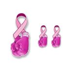 Street Legal Decals 3- I Beat Cancer Pembe Boks Eldivenleri Çıkartma Seti Hayatta Kaldı Dövüş Göğüs Kanserleri Pembe Kurdele Survivor Araç Araba Çıkartması Vinil Çıkartmalar