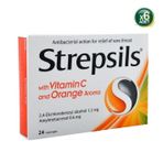 Strepsils C Vitaminli & Portakal Aromalı Pastil (6 Adet)