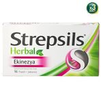 Strepsils Herbal Ekinezya Aromalı 16'lı Pastil 3 Adet