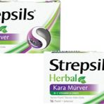 Strepsils Herbal Kara Münver + C Vitamini & Çinko İçeren Pastil (2 Adet)