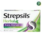 Strepsils Herbal Kara Mürver Aromalı 10x16 Pastil