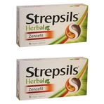 Strepsils Herbal Zencefil 2x16 Pastil