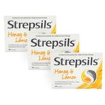 Strepsils Honey & Lemon 24 Pastil | 3 Adet