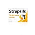 Strepsils Limon & Bal Aromalı Pastil