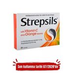Strepsils Vitamin C Portokal Aromalı Pastil 24 Pastil