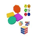 Stres Giderici Set Popit Zeka Küpü Stres Topu