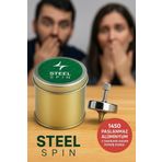 Stres Giderici Uzun Süre Dönebilen Profesyonel Ağır Metal Topaç - Odaklanma için Spin El Oyuncağı