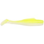 Strike King (RMGXGM4-63) Kırmızı Balık Sihirli Cam Minnow Balıkçılık Yemi, 63A - Glow Chartreuse Laminat, 4 inç, Yüksek Etkili Kuyruk