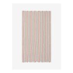 Striped Linen Keten Peştamal Spice 90x190 - Keseli