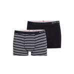 Stripes 2'li Siyah Boxer 9551 SİYAH 2XL