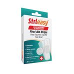 STRLEASY Şeffaf Karma Yara Bandı, Nefes Alabilir, Suya Dayanıklı, 20'li Paket