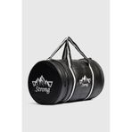 Strong Bag Silindir Spor Ve Seyahat Çantası , Gym Antrenman Fitness Çantası Sl01 Siyah Siyah