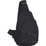 Strong Bag Strong Kanvas Çapraz Askılı Göğüs ve Sırt Çantası, Body Bag Çanta - Siyah