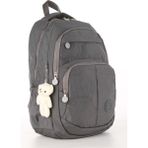 Strong Bag Strong Krinkıl Okul Çantası Sırt Çanta Günlük Gezi Spor Seyahat Tatil Çok Gözlü Tablet Laptop Bölmeli - Gri - Tekli