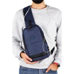 Strong Bag Strong Kulaklık Çıkışlı Tek Kol Göğüs ve Sırt Çantası ,çapraz Çanta Body Bag TK01 - Lacivert