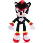 Strong Group Ithal Kumaş Sonic Exe Karanlık Kirpi Sonic Peluş Oyuncak Uyku & Oyun Arkadaşı Dev Boy 30 cm - Siyah