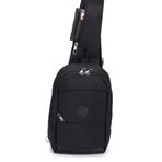 STRONG Kulaklık Çıkışlı Tek Kol Göğüs ve Sırt Çantası,Çapraz Çanta Body Bag TK01 SİYAH
