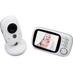 Strongart Baby Monitor - Gece Görüşlü Oda Sıcaklığı Kontrollü Bebek Video Kamerası
