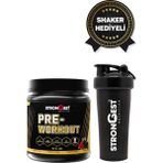 Strongest Pre-Workout Amino Asit Tozu 390 gr 30 Servis Kırmızı Orman Meyve Aromalı Türkiye Menşeli