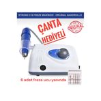 STRONGX Strong Strong Elektrikli Freze Törpü Makinesi - Manikür Pedikür Motoru - Mikromotor 65w 35.000rpm