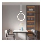 Struer Tekli Krom Ledli Modern Koridor, Yatak Odası Salon Sarkıt Led Avize