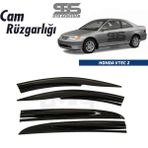 STS Oto Aksesuar Cam Rüzgarlığı Honda V-Tec 2 2001-2006 Arası Mügen Tip Piano Black