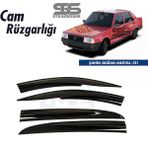 STS Oto Aksesuar Cam Rüzgarlığı Tofaş - Şahin - Kartal - 131 Mügen Tip Piano Black
