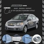 STS Oto Aksesuar Chevrolet Aveo Oto Araç Kapı Koruma Fitili 5metre Parlak Gri Renk
