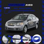 STS Oto Aksesuar Chevrolet Aveo Oto Araç Kapı Koruma Fitili 5metre Parlak Mavi Renk