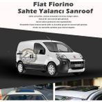 STS Oto Aksesuar Fiat Fiorino Parlak Siyah Yalancı Çakma Sahte Sunroof