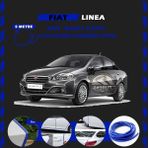 STS Oto Aksesuar Fiat Linea Oto Araç Kapı Koruma Fitili 5metre Parlak Mavi Renk