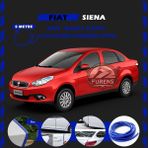 STS Oto Aksesuar Fiat Siena Oto Araç Kapı Koruma Fitili 5metre Parlak Mavi Renk