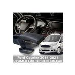 STS Oto Aksesuar Ford Courier 2014-2021 Uyumlu Premium Deri Kol Dayama Kolçak Lüx Tip