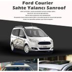 STS Oto Aksesuar Ford Courier Parlak Siyah Yalancı Çakma Sahte Sunroof