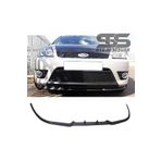 STS Oto Aksesuar Ford Fiesta 2002-2008 Cupra R Uyumlu Ön Lip Mat Siyah Ön Tampon Lip