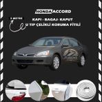 STS Oto Aksesuar Honda Accord Oto Araç Kapı Koruma Fitili 5metre Parlak Beyaz Renk