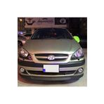 STS Oto Aksesuar Hyundai Getz 2002-2011 Uyumlu Astra H Esnek Ön Lip 2 Parça Tampon Altı Dil Karlık